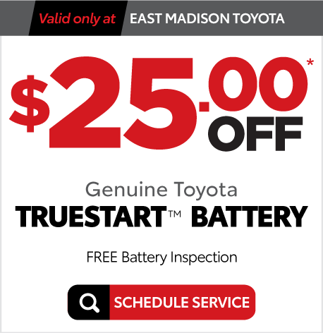 Car Service Coupons & Specials at East Madison Toyota