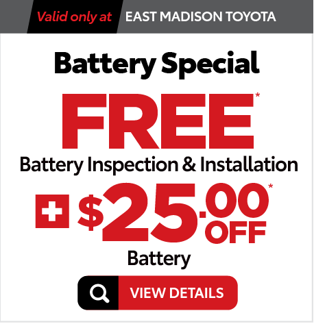 Toyota Comprehensive Service Special - $10 off - View Details