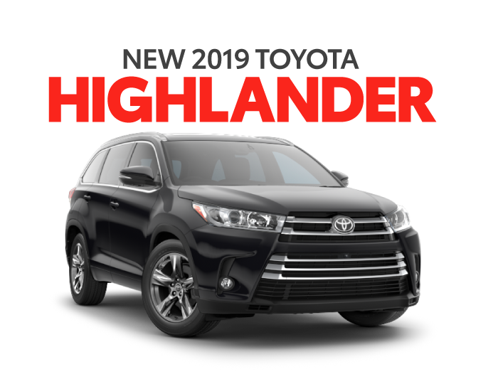 New 2019 Toyota Highlander