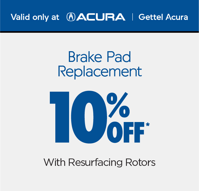 Brake Pad Replacement Up To 10% off* With resurfacing rotors