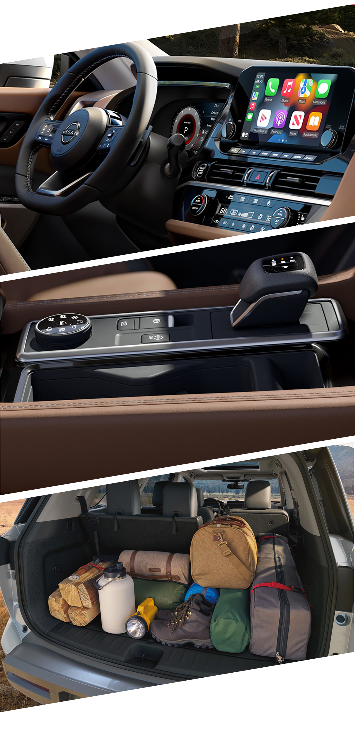 2023 Nissan Pathfinder interior in Greensboro, NC