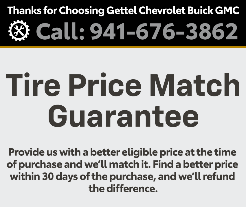 Tire Price Match Guarantee