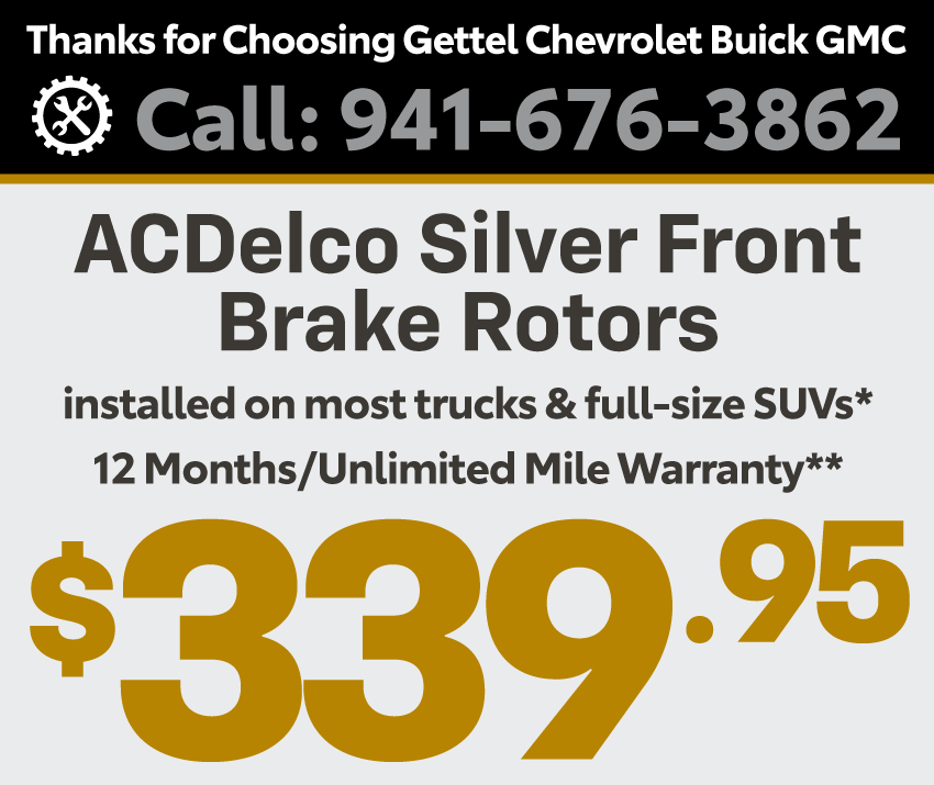 ACDelco Silver Front Brake Rotors - $339.95