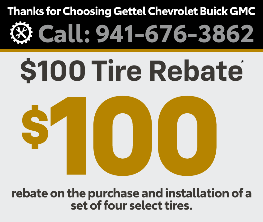 $100 Tire Rebate