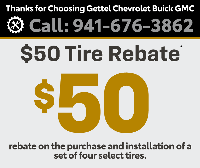 $50 Tire Rebate