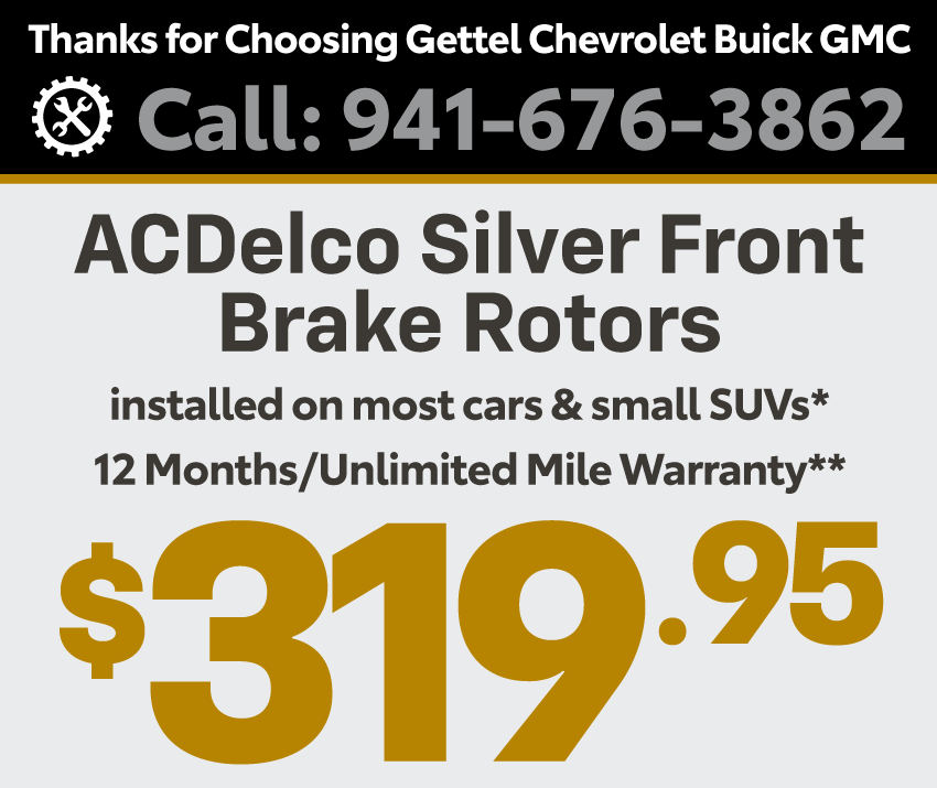 ACDelco Silver Front Brake Rotors - $319.95