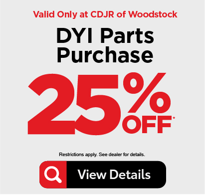 DYI Parts purchase 25% Off- View Details