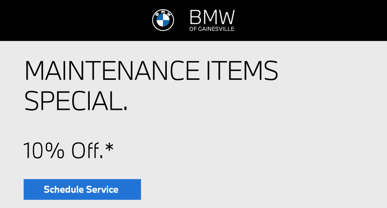Maintenance Items Specials - 10% Off - Schedule Service