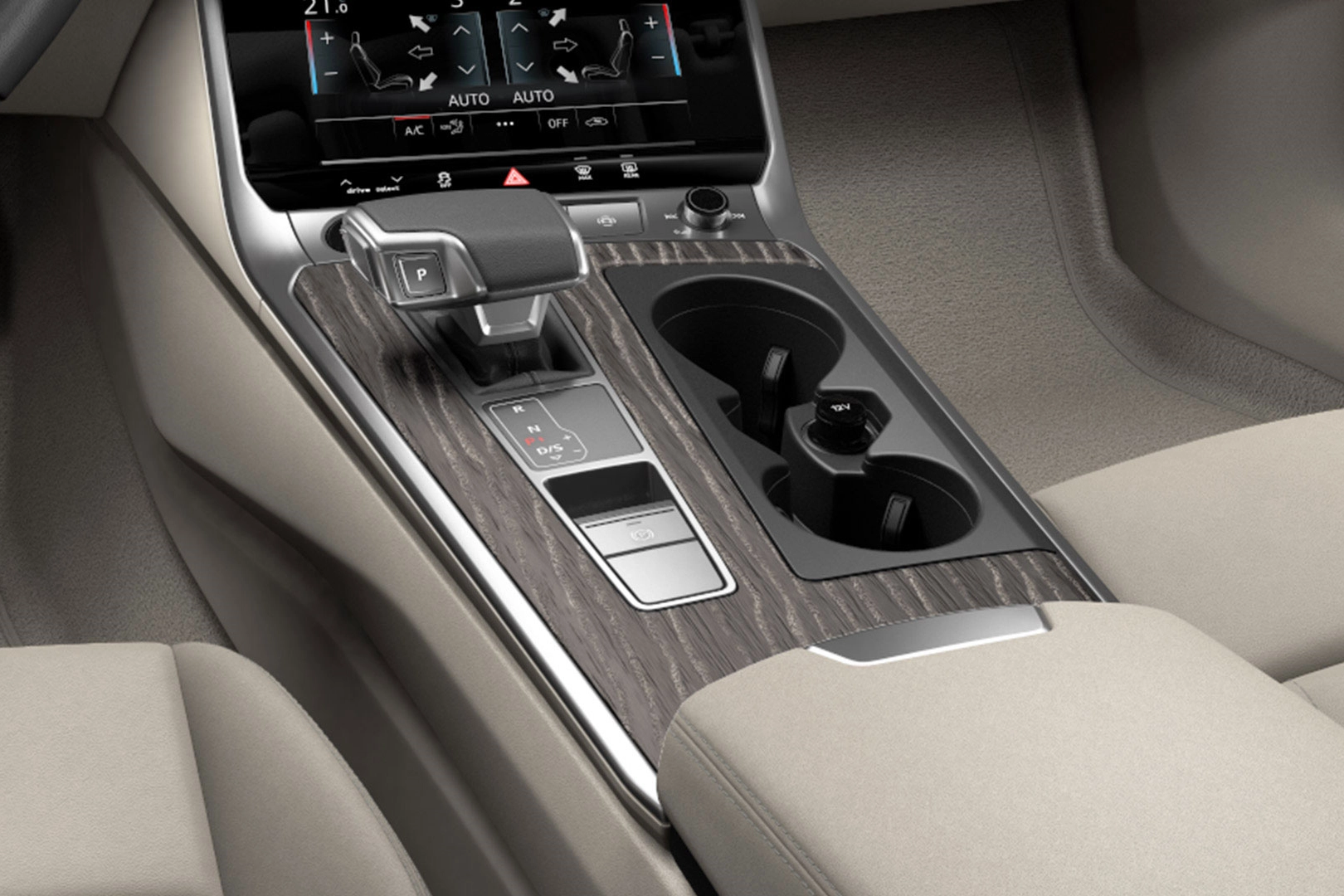 2023 Audi A6 Center Console