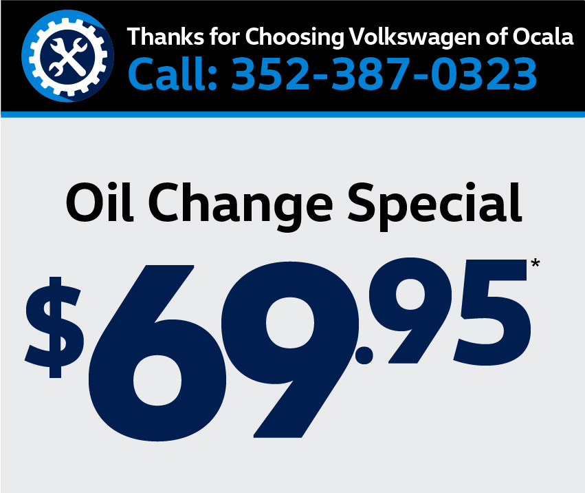 Oil Change Special $69.95
