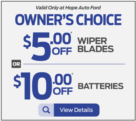 Owner's Choice- Wipers/Batteries