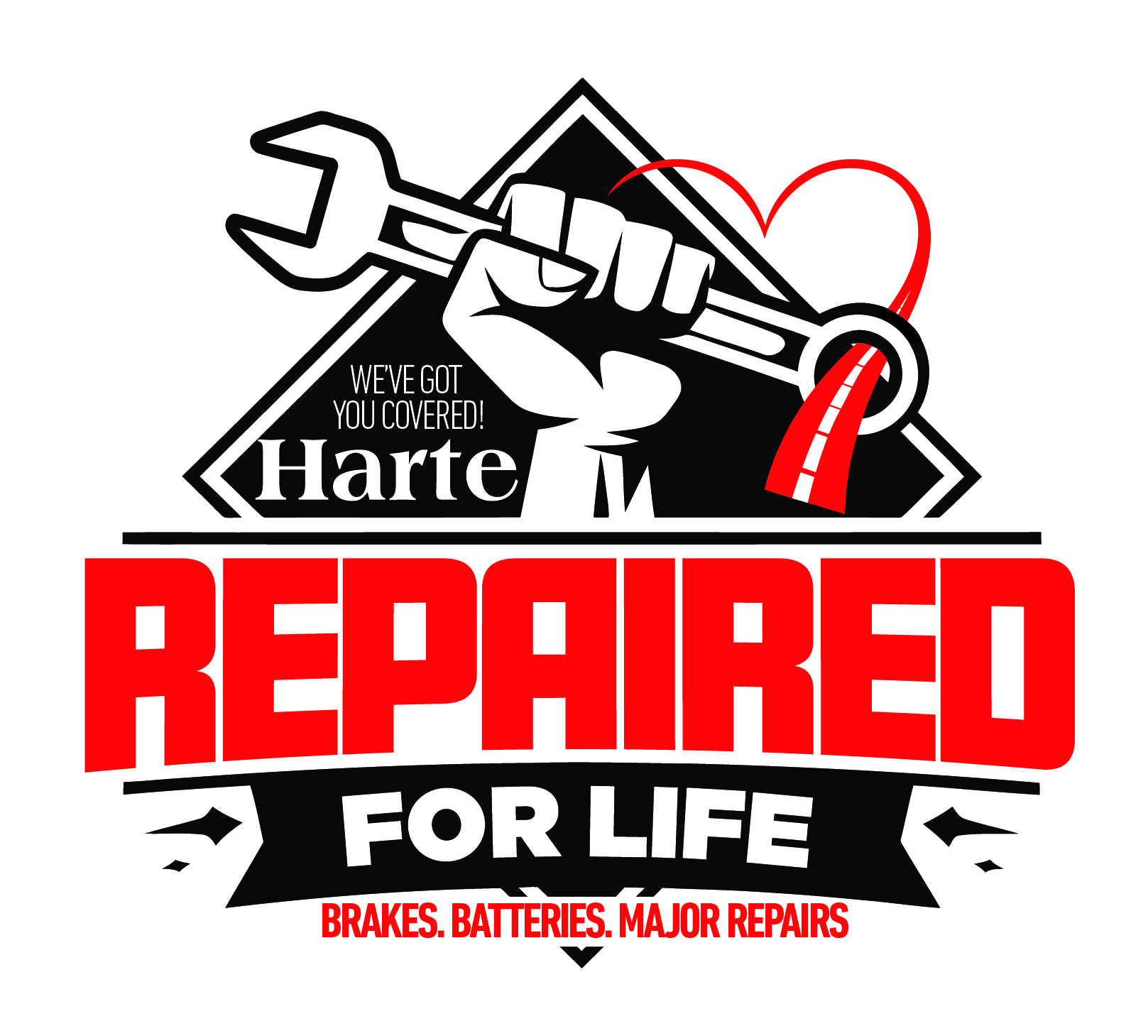 Harte Repairs for Life logo