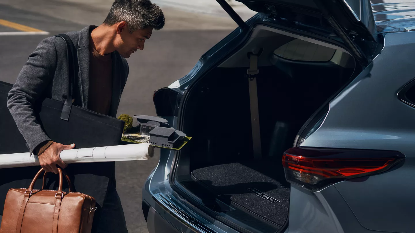 Toyota Highlander Trunk space