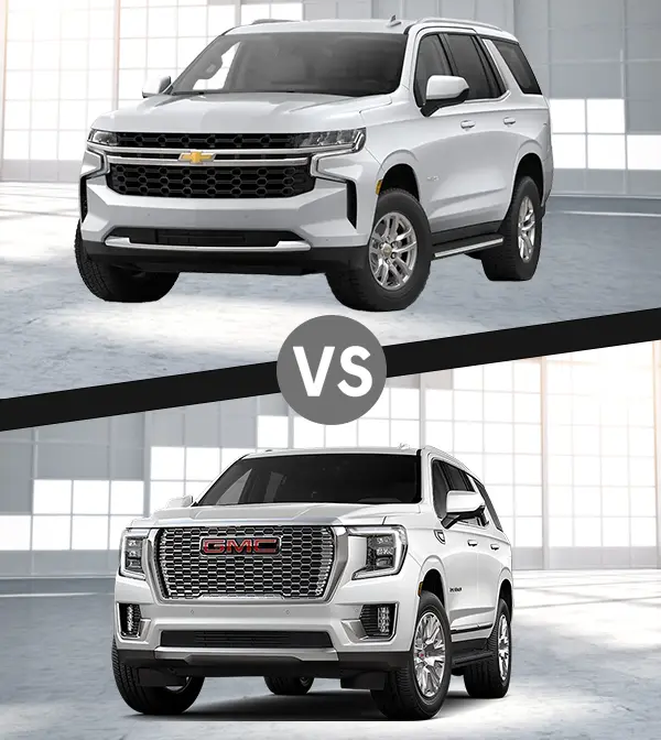 2024 Chevrolet Tahoe vs. 2024 GMC Yukon Naples, FL