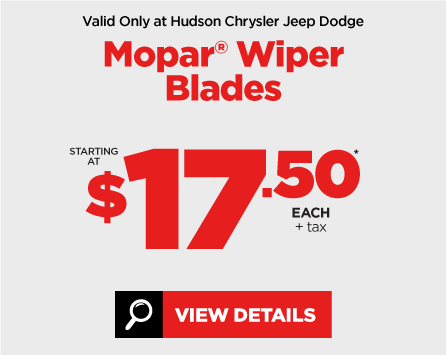 Mopar Wiper Blade Special - View Details