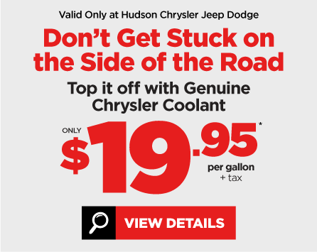 Chrysler Genuine Coolant Special - View Details