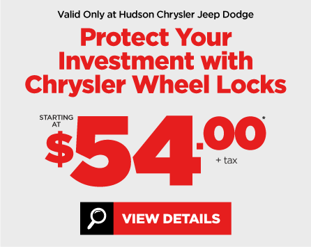 Chrysler Wheel Lock Special - View Details