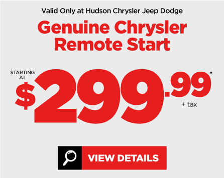 Genuine Chrysler Remote Start Special - View Details