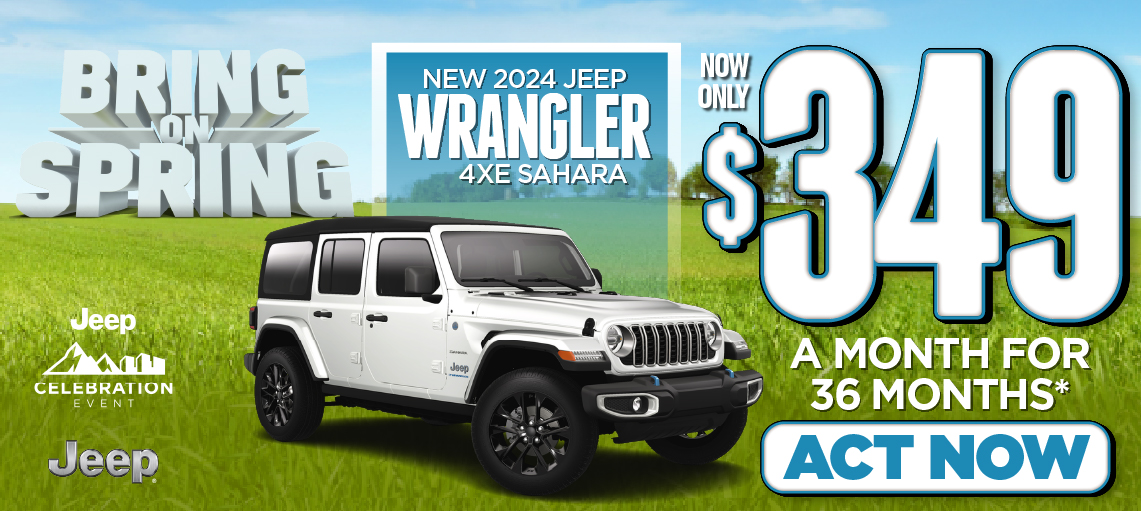 New 2021 Jeep Wrangler. Now only $475/mo for 48 Months - Act Now