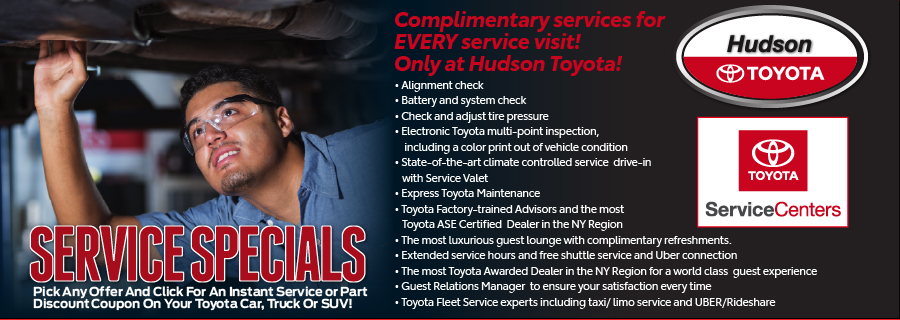 Car Service Coupons & Specials in Jersey City