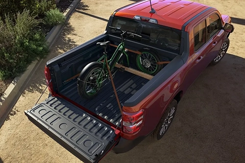 2024 Ford Maverick Trunk space