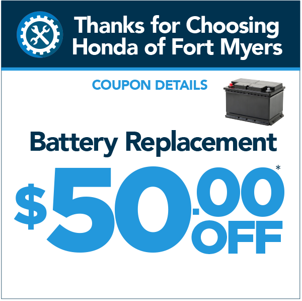Battery Replacement $50 Off*