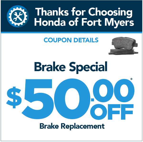 Brake Special $50 Off*