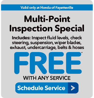 Multi-Point Inspection Special Free with any service View details. 