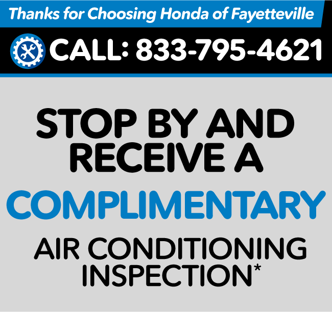 Stop by before the Summer heat arrives and receive a complimentary air conditioning inspection. 