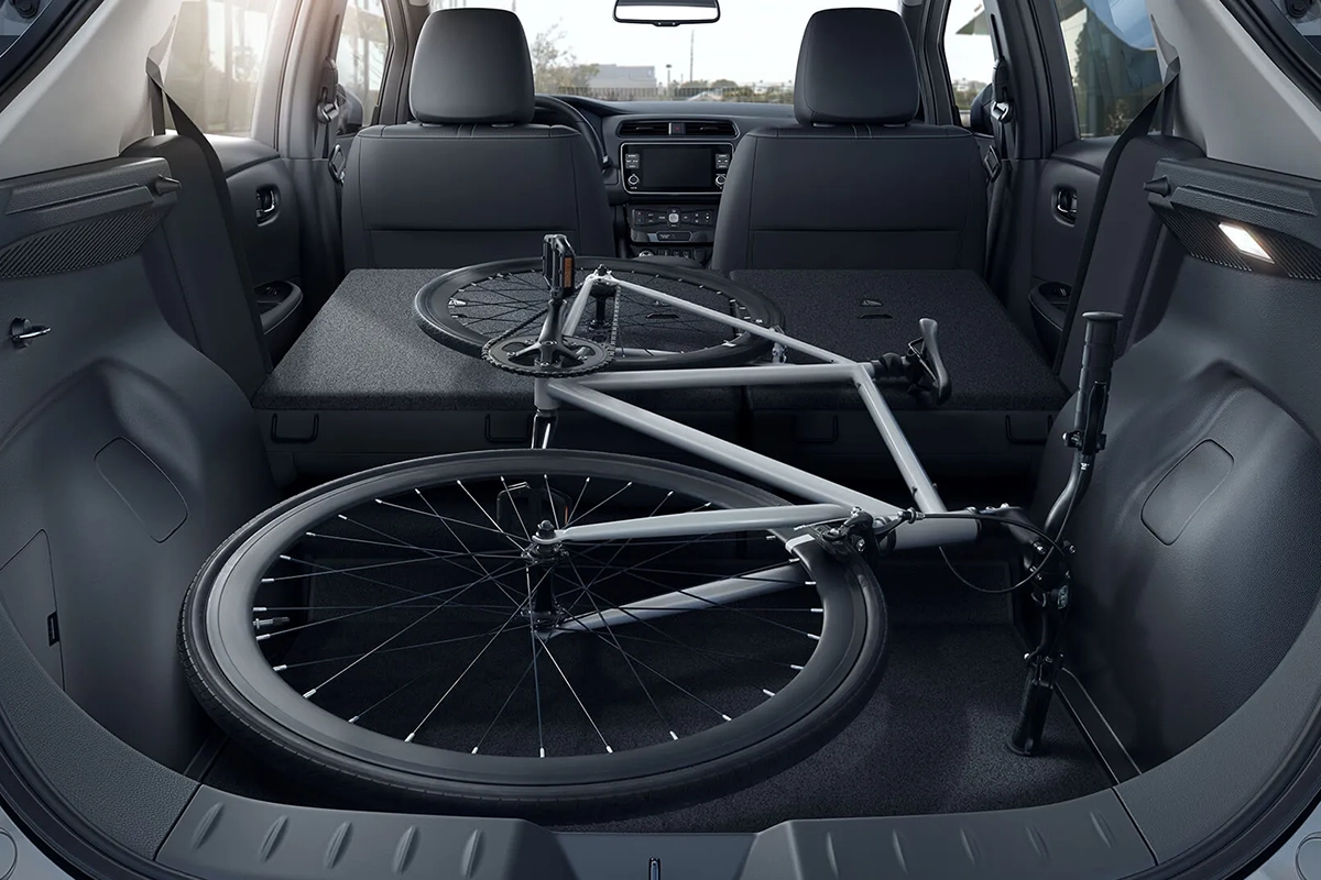 2024 Nissan LEAF Trunk space