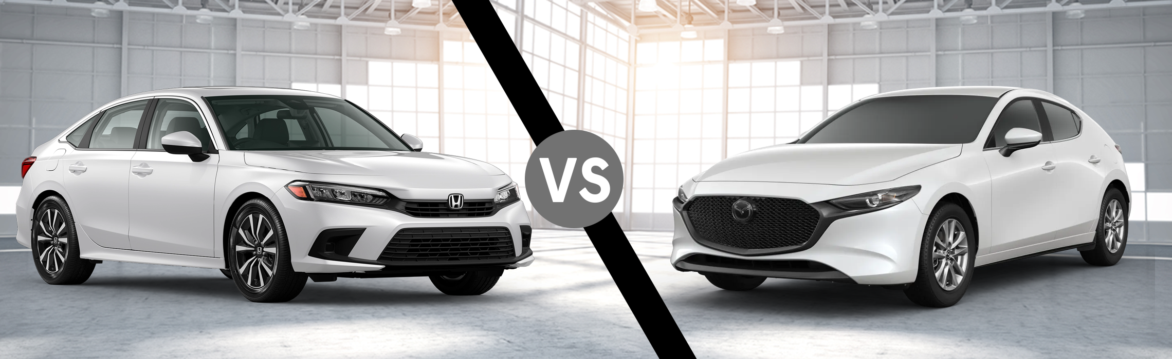 2023 Honda Civic Vs. 2023 Maxda Mazda3 In Bulter, PA