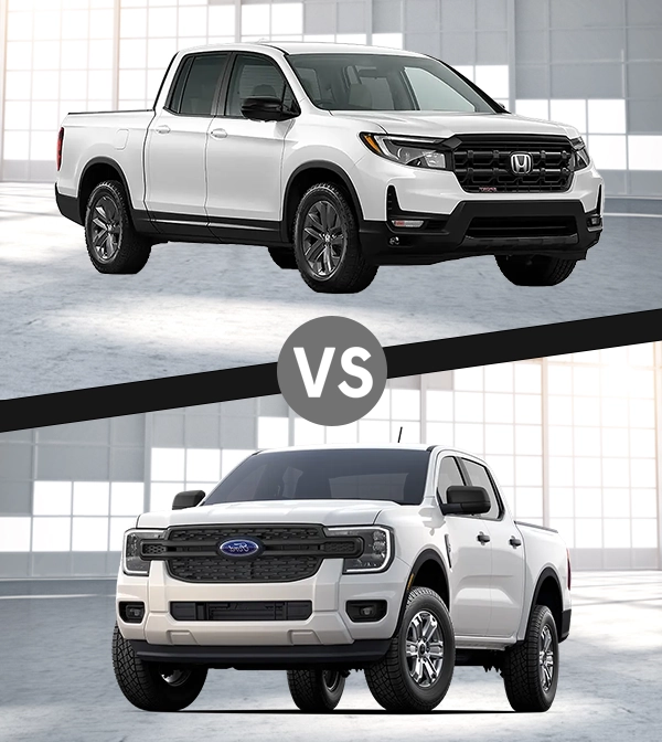 2024 Honda Ridgeline vs. 2024 Ford Ranger