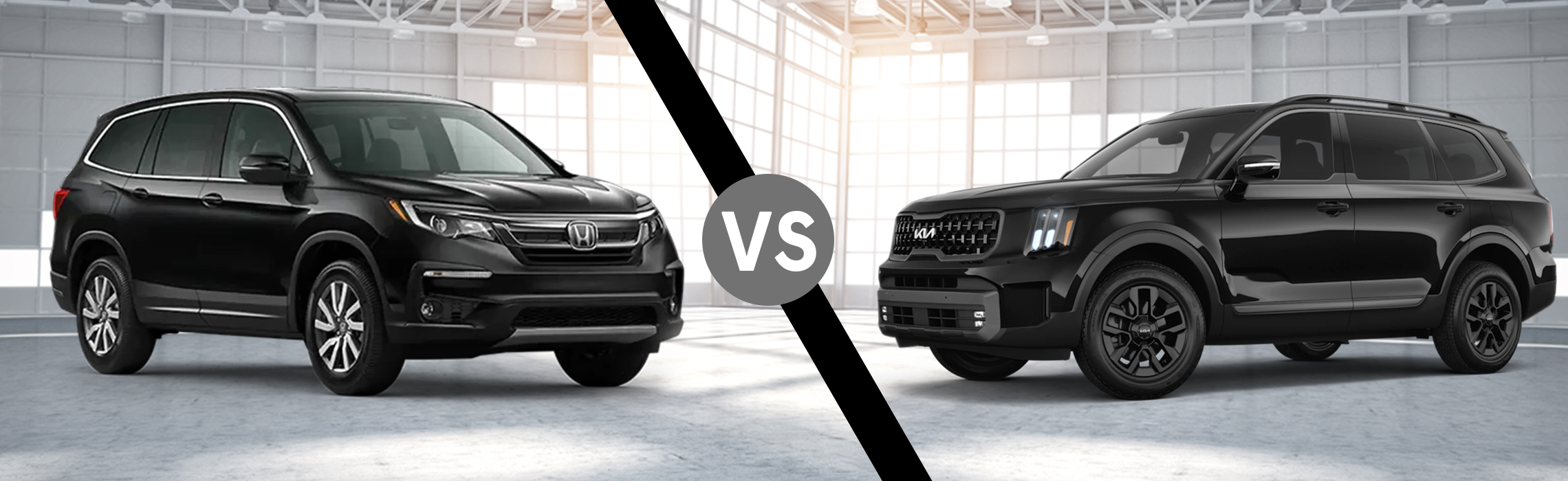 2023 Honda Pilot vs. 2023 Telluride | Butler, PA