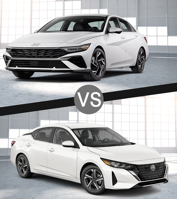 2024 Hyundai Elantra vs 2024 Nissan Sentra