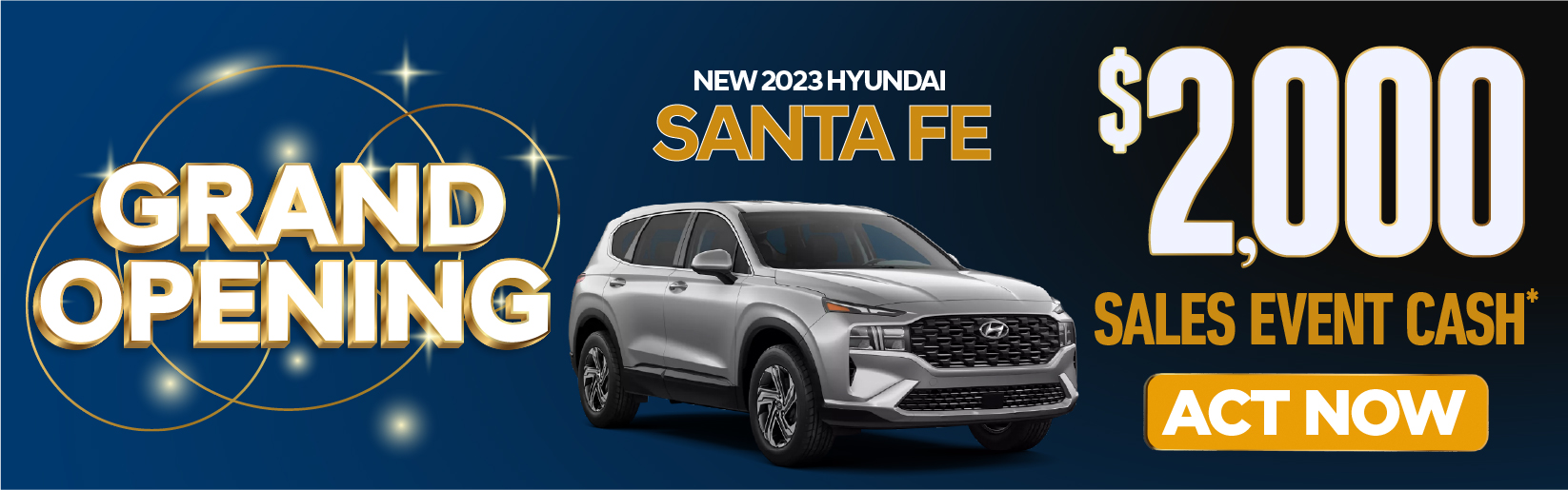 New 2023 Hyundai Santa FE - $2000 Sales Event Cash* - Act Now