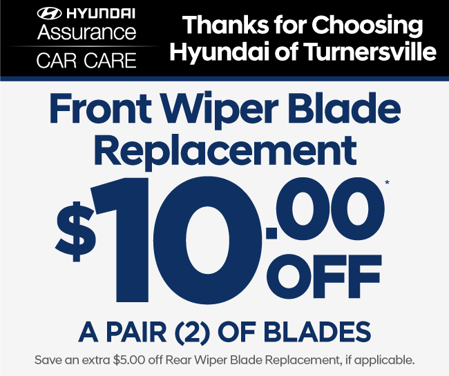 Hyundai Windshield Wiper Blades $10 Off