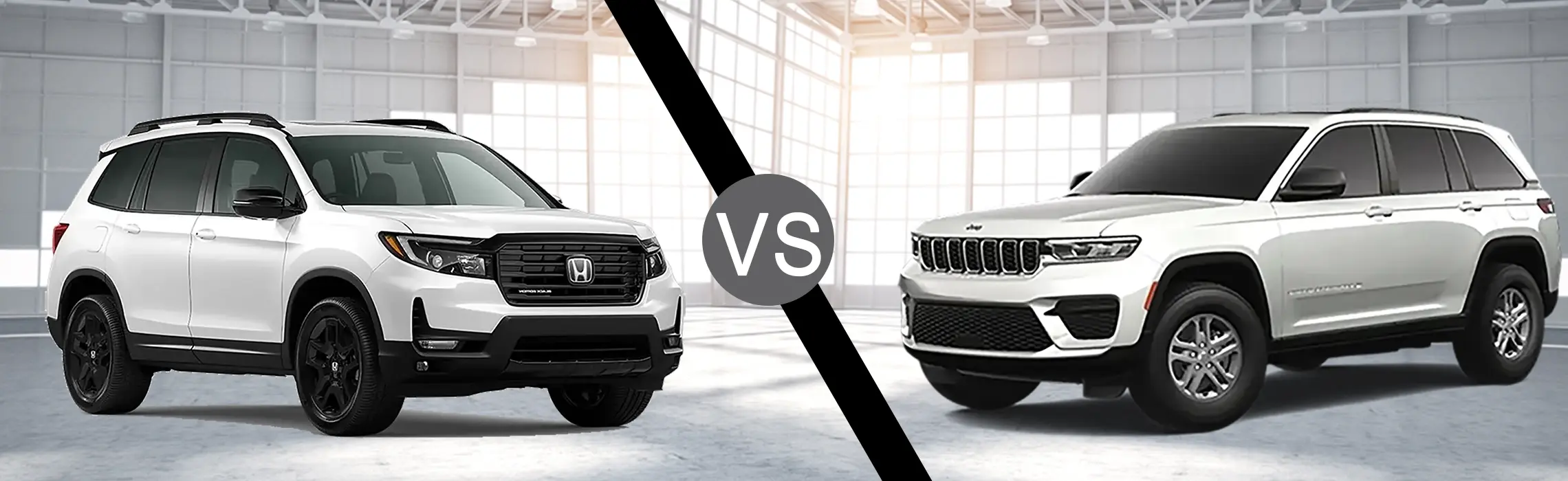 2024 Honda Passport vs. 2024 Grand Cherokee Easley, SC