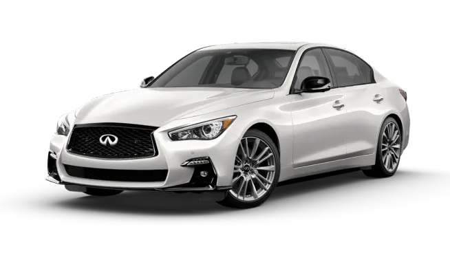 White 2024 INFINITI Q50