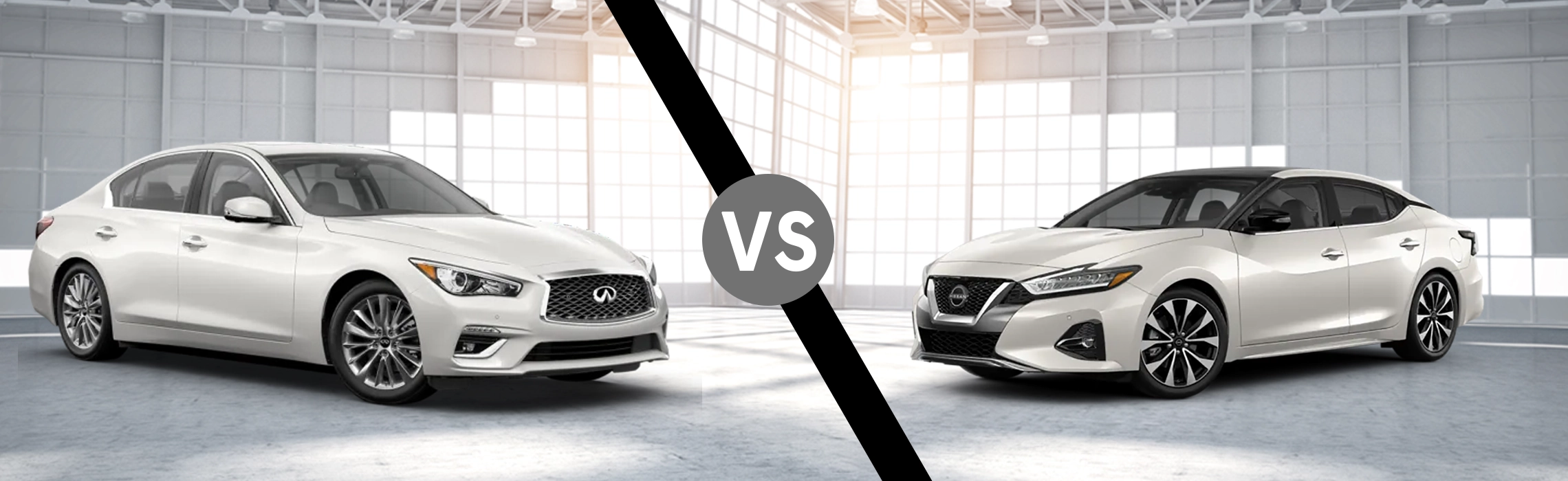 2023 Q50 vs. 2023 Maxima in Roanoke VA