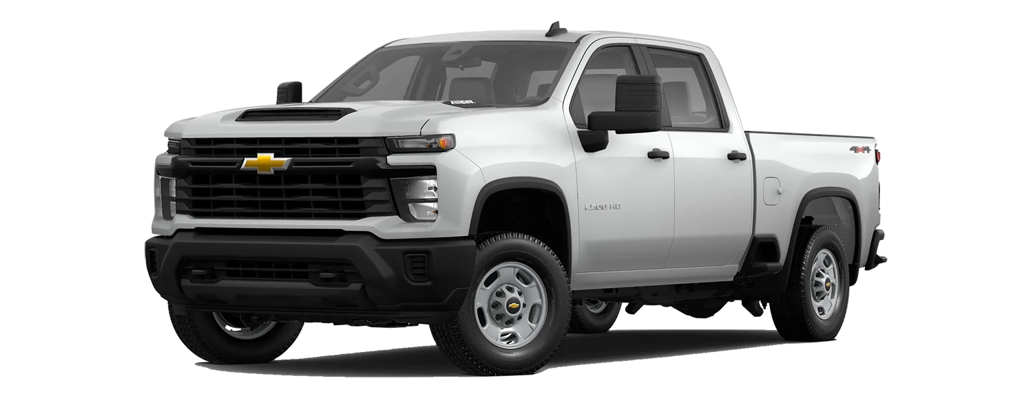 2024 White Chevrolet Silverado 2500