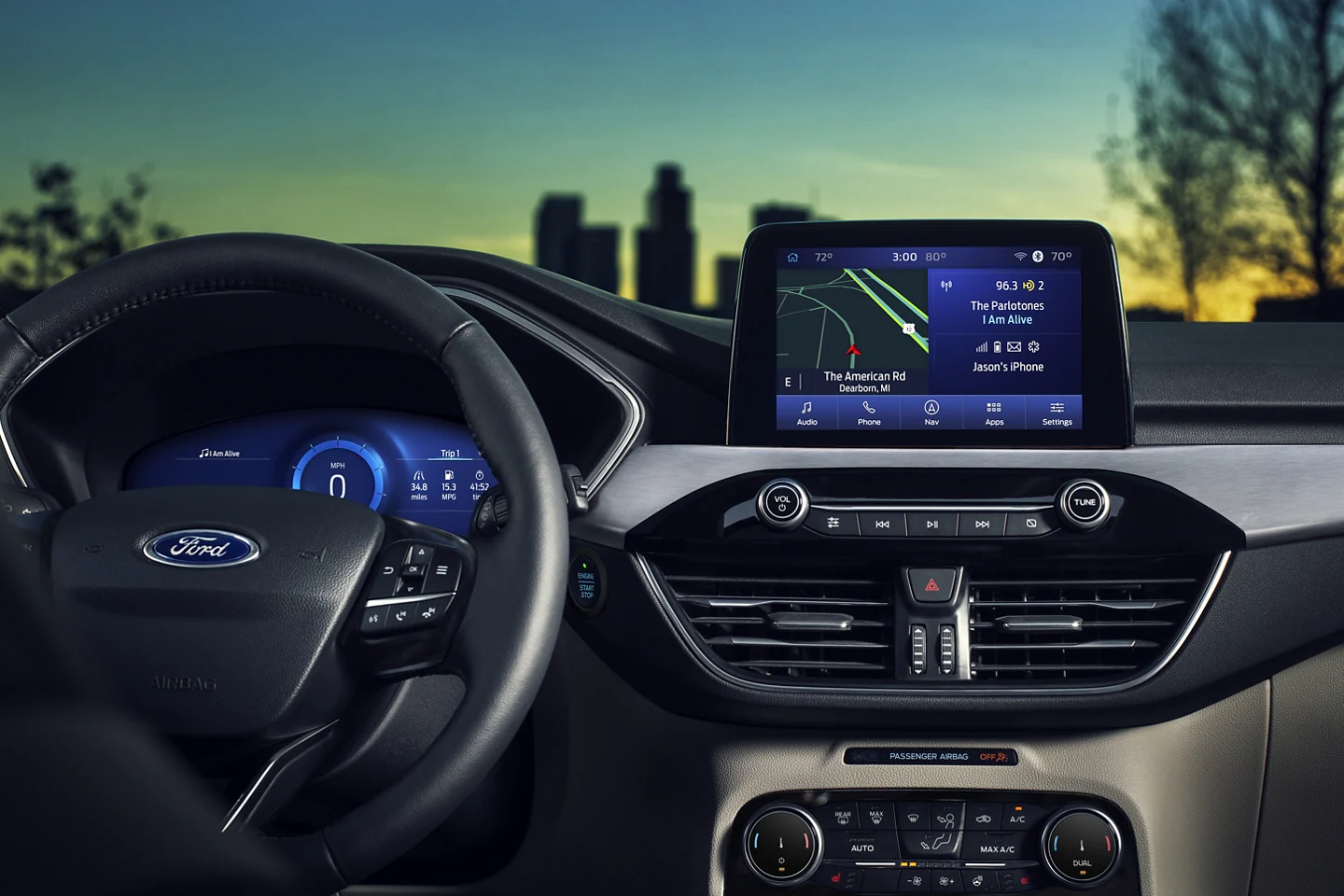 2022 Ford Escape Steering Wheel