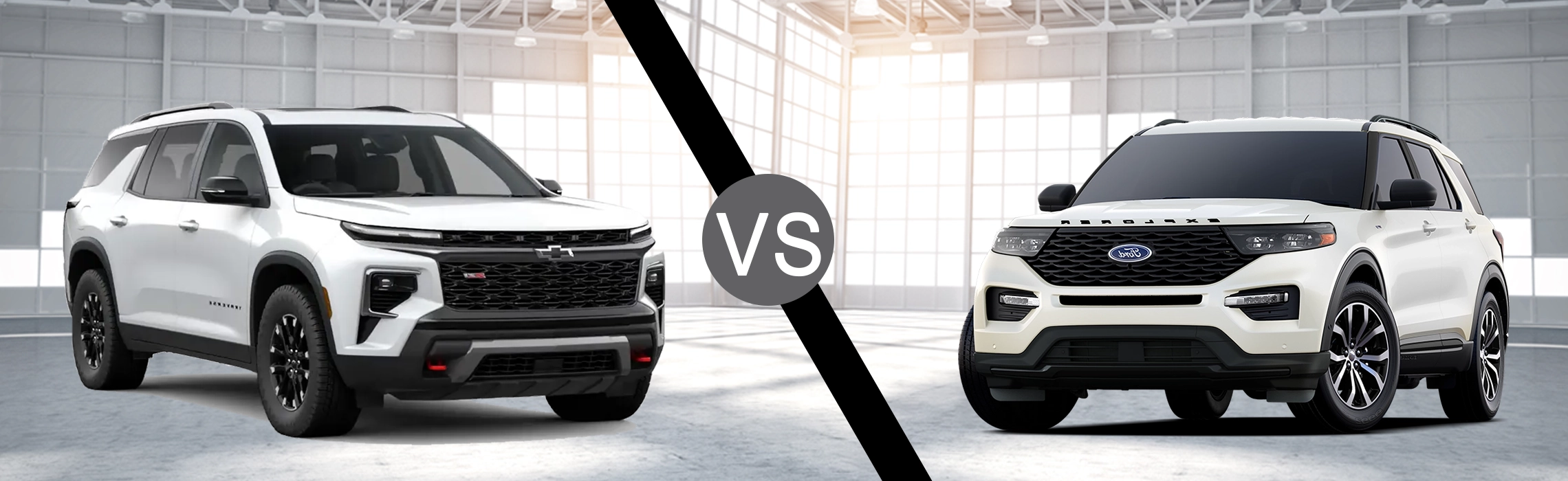 2024 Chevy Traverse Vs 2024 Ford Explorer Sport Herta Ladonna