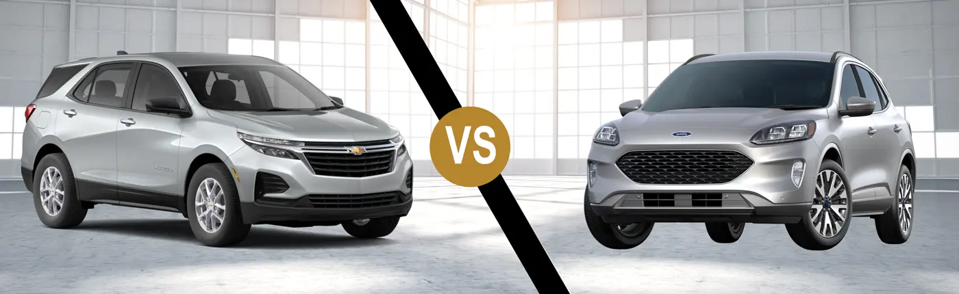 2022 Chevrolet Equinox vs. 2022 Ford Escape