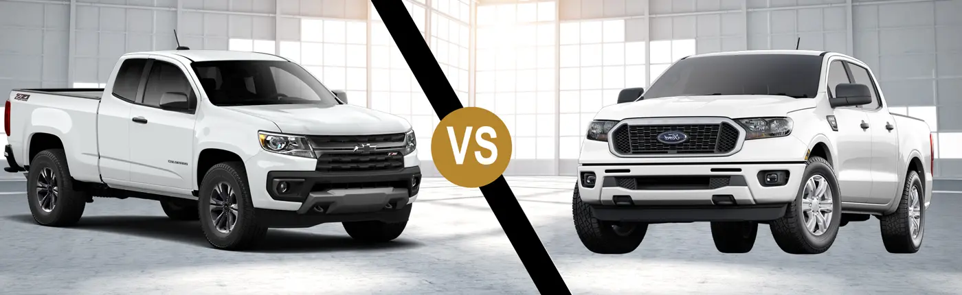 2022 Chevrolet Colorado vs. 200 Ford Ranger
