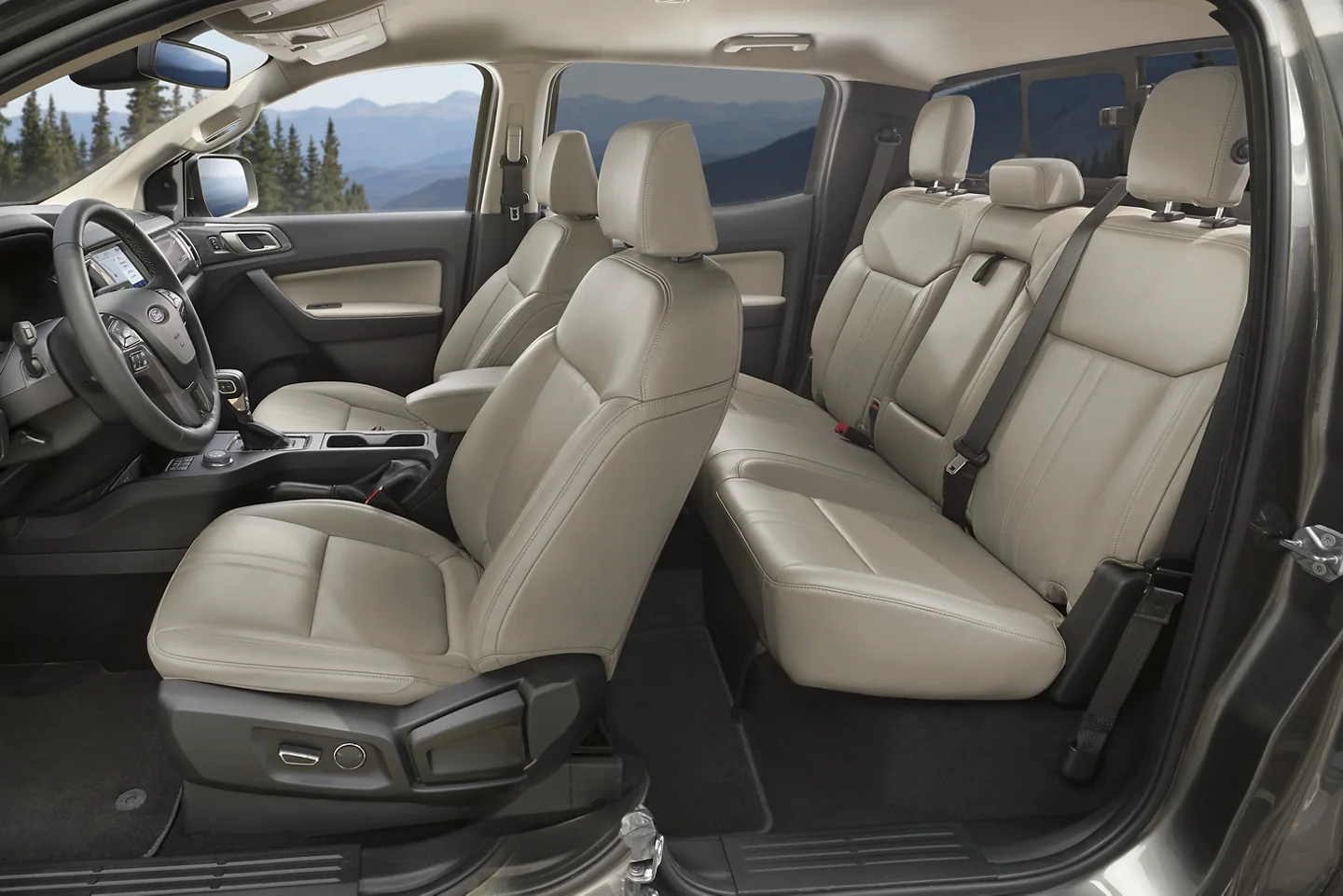 Ford Ranger Trunk space