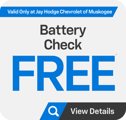 Free Battery Check - View Details