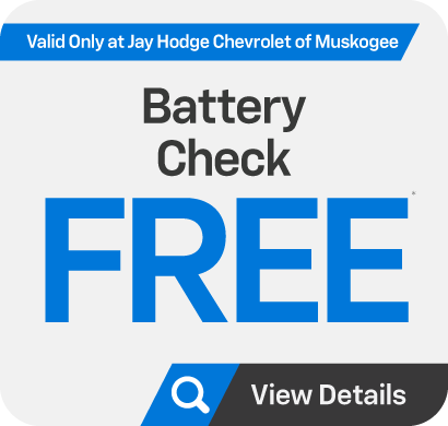 Free Battery Check - View Details
