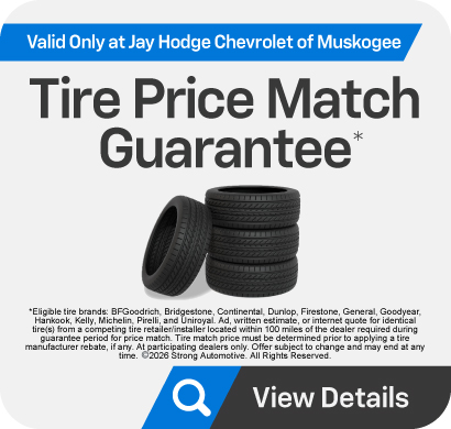 Tire Price Match Guarantee - View Details