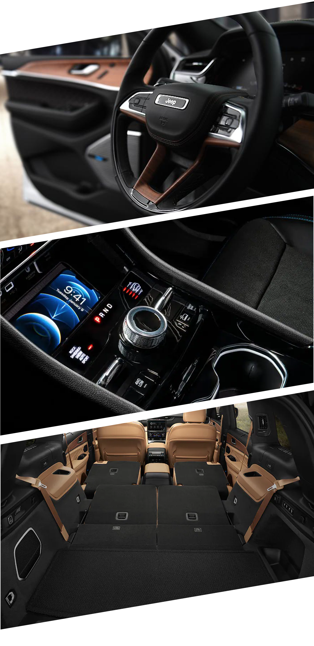 2022 Grand Cherokee Interior Images