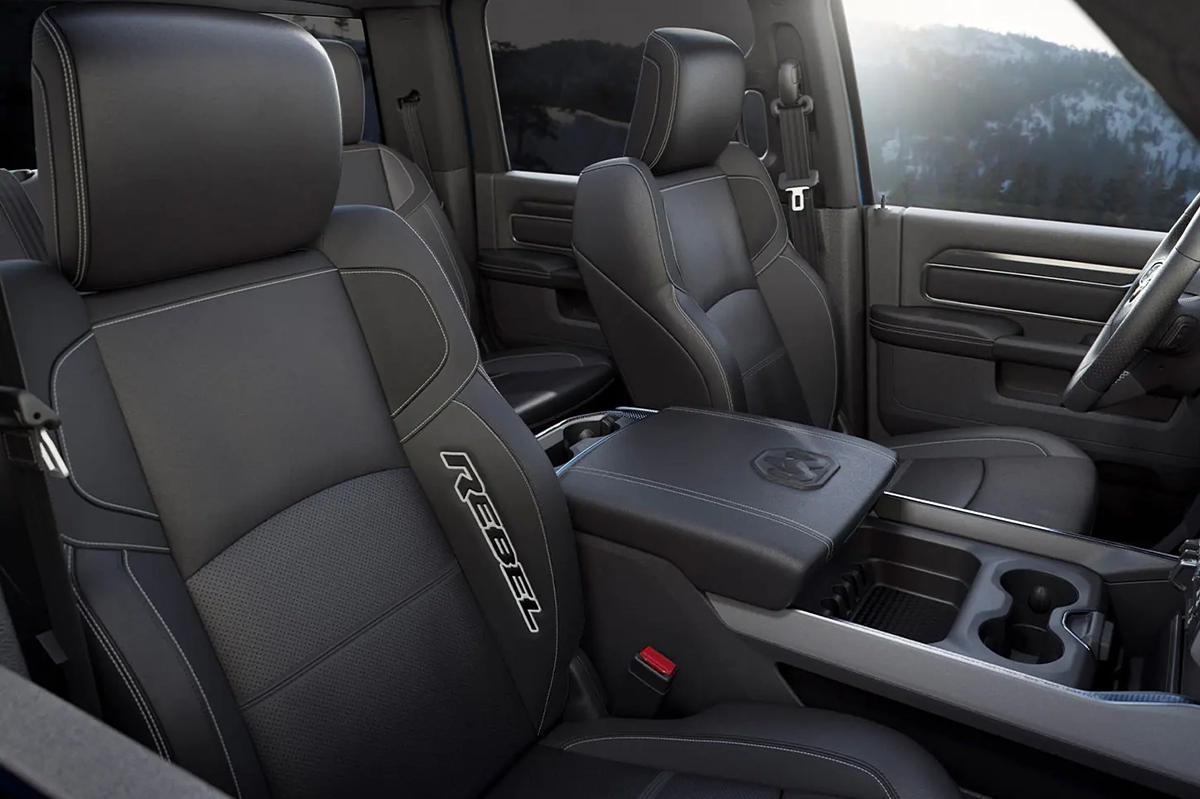RAM 2500 Trunk space